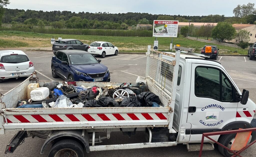 photo déchets ramassage chemins