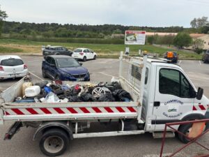 photo déchets ramassage chemins